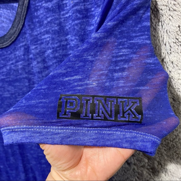 Pink Victoria's Secret Sheer Short Sleeve (Long) - Picture 4 of 6